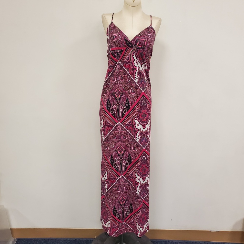 Vintage Wet Seal Maxi Dress Size XS Babydoll Y2K Resort Boho Festival Flowy‎